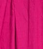 Eileen Fisher Plus Size Organic Linen Notch Collar Cap Sleeve Shirtdress, Color:Fuchsia - Image 3
