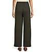 Eileen Fisher Ponte Wide Leg Full Length Trouser, Color:Wildland - Image 2