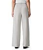 Eileen Fisher Ponte Wide Leg Full Length Trouser, Color:Chalk - Image 2