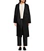 Eileen Fisher Seasonless Wool Ankle Straight Leg Ankle Pants - Image 3