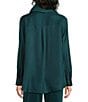 Eileen Fisher Silk Cotton Pucker Wrap Scarf - Image 2