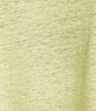 Color:Citrus - Image 4 - Solid Organic Linen Jersey Crew Neck Short Sleeve Tee Shirt
