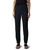 Eileen Fisher Straight Leg Pull-On Slim Ankle Pants - Image 1