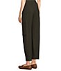 Eileen Fisher Stretch Crepe Lantern Cargo Ankle Pants, Color:Woodland - Image 4
