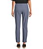 Eileen Fisher Stretch Crepe Slim Ankle Pants - Image 2