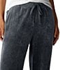 Eileen Fisher Velour Knit Wide Leg Pull-On Coordinating Pants - Image 4