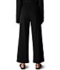 Eileen Fisher Waffle Double-Knit Wide Drawstring Pull-On Ankle Pants - Image 2