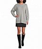 Eileen Fisher Washable Flex Ponte Double Knit Flared Mini Skirt - Image 3