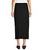 Eileen Fisher Washable Flex Ponte Pull-On Side Slit Skirt - Image 2