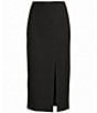 Eileen Fisher Washable Flex Ponte Pull-On Side Slit Skirt - Image 5