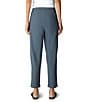 Eileen Fisher Washable Stretch Crepe Ankle Cuffed Pull-On Tapered Pants - Image 2
