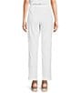 Color:White - Image 2 - Washable Stretch Crepe Pull-On Slim Leg Ankle Pants