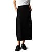 Eileen Fisher Wool Jersey Pull-On Lantern Skirt - Image 1