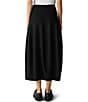Eileen Fisher Wool Jersey Pull-On Lantern Skirt - Image 2