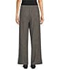 Eileen Fisher Woven Plisse Straight Leg Pull-On Coordinating Pants - Image 2