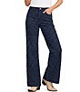 ELAN Coordinating Denim Diamond Wide Leg Jeans - Image 1