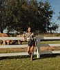 Elan Cow Print Collared Long Sleeve Jacket - Image 5