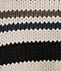 Color:Black Stripe - Image 4 - Elan Crew Neck Long Sleeve Striped Sweater