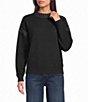 Elan Knit Crew Neck Long Sleeve Rhinestone Embellished Pullover Sweater - Image 1