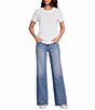 Elan Knit Crew Neck Short Sleeve Pullover Tee - Image 3