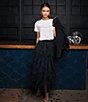 Elan Knit Crew Neck Short Sleeve Pullover Tee - Image 5