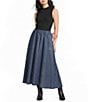 Elan Mock Neck Sleeveless Midi Dress - Image 1