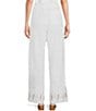 Elan Woven Embroidered Straight Leg Pull-On Coordinating Pants - Image 2