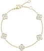Electric Picks Camilla Line Bracelet, Color:Gold - Image 1