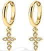 Electric Picks Eternal Huggie Hoop Earrings - Image 1