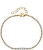 Electric Picks Frenchie Line Bracelet, Color:Gold - Image 1