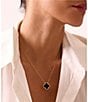 Electric Picks Icon Black Clover Short Pendant Necklace - Image 6