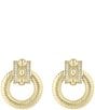 Electric Picks Muse Orbital Drop earrings, Color:Gold - Image 1