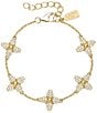 Electric Picks Showstopper Line Bracelet, Color:Gold - Image 1