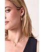 Electric Picks Summerland Pearl Beaded Hoop Earrings - Image 2