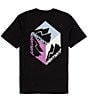 Color:Flint Black - Image 1 - Relaxed Fit Joint Cube Short Sleeve T-Shirt