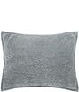 Color:Silver Moss - Image 1 - Vela Diamond Quilting Cotton Velvet Sham