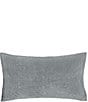Color:Silver Moss - Image 2 - Vela Diamond Quilting Cotton Velvet Sham