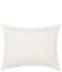 ELISABETH YORK Willa Ivory Cotton Voile Pillow Sham, Color:Ivory - Image 1