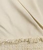 Eliza J Plus Size Notch Collar Stretch Crepe Boucle A-Line Dress, Color:Ivory - Image 3