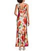 Eliza J Sleeveless Drape Neck Gown - Image 2