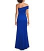 Eliza J Stretch Off-the-Shoulder Sleeveless Gown - Image 5