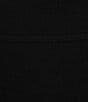 Color:Black - Image 3 - Eliza J. Plus Size Long Sleeve Mock Neck Short Sweater Dress