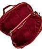 Elizabeth Scarlett Bee Trellis Velvet Open Flat Makeup Bag - Image 3