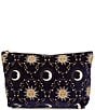 Elizabeth Scarlett Celestial Sun & Moon Velvet Everyday Pouch - Image 1