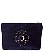 Elizabeth Scarlett Celestial Sun & Moon Velvet Mini Pouch - Image 2