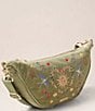 Elizabeth Scarlett Earth Goddess Velvet Crossbody Sling Bag - Image 2
