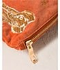 Elizabeth Scarlett Gold Elephant Velvet Everyday Pouch - Image 3