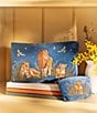 Elizabeth Scarlett Lion Velvet Everyday Pouch - Image 2