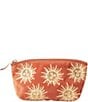 Elizabeth Scarlett Sun Goddess Rust Velvet Coin Purse - Image 1
