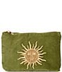 Elizabeth Scarlett Sun Goddess Velvet Mini Pouch - Image 1